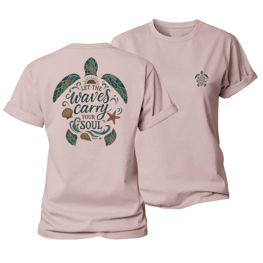 Waves Carry Soul Women's Cotton T-Shirt