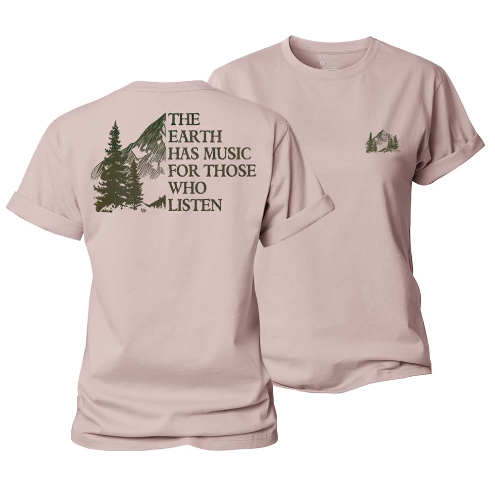 Earth Music Women's Cotton T-Shirt