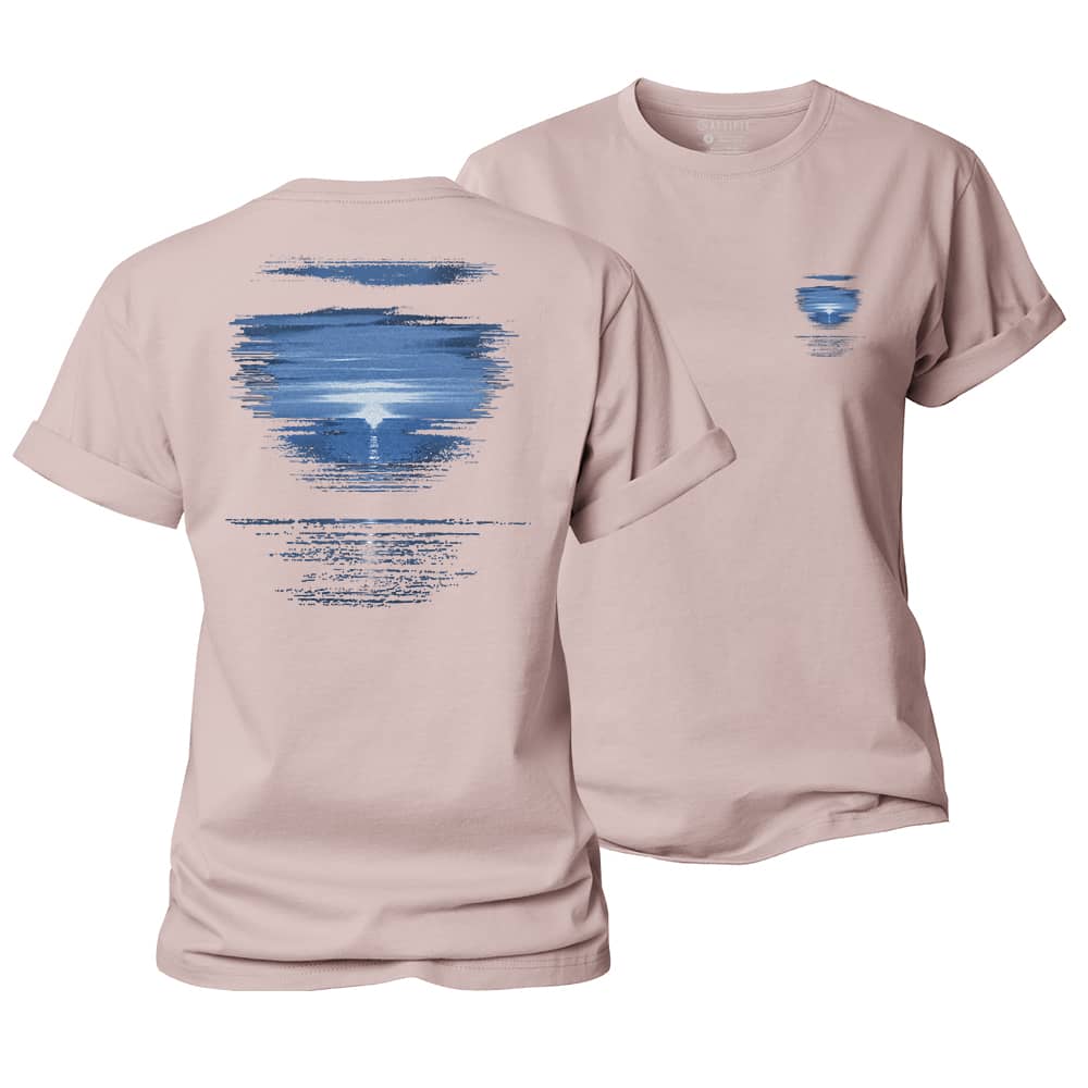 Twilight Tide Women's Cotton T-Shirt