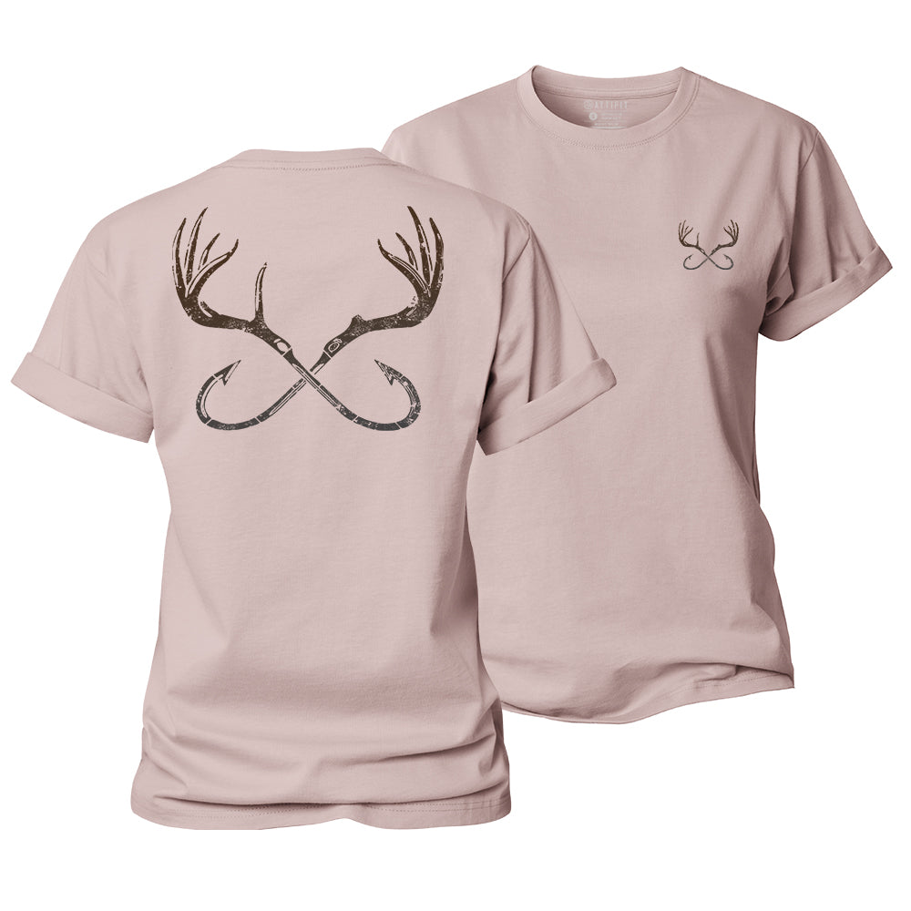 Antler And Hook Women's Cotton T-Shirt