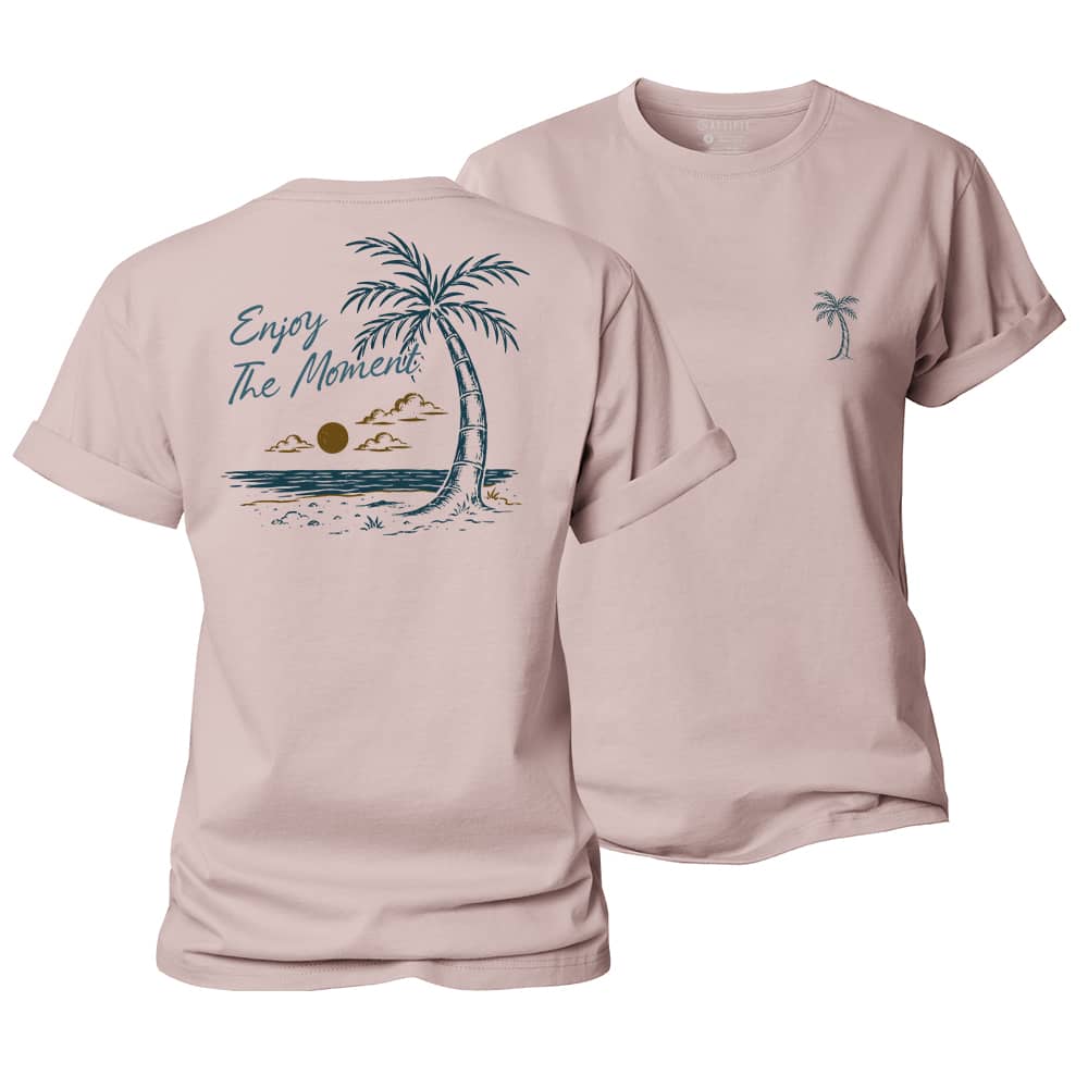 Enjoy The Moment Women's Cotton T-Shirt