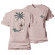 Fibonacci Sunset Wave Women's Cotton T-Shirt
