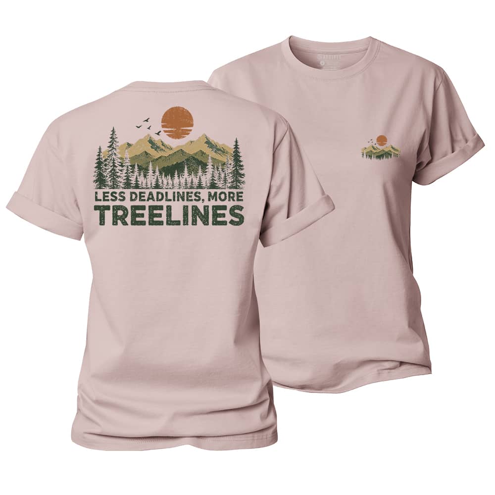 More Treelines Women's Cotton T-Shirt
