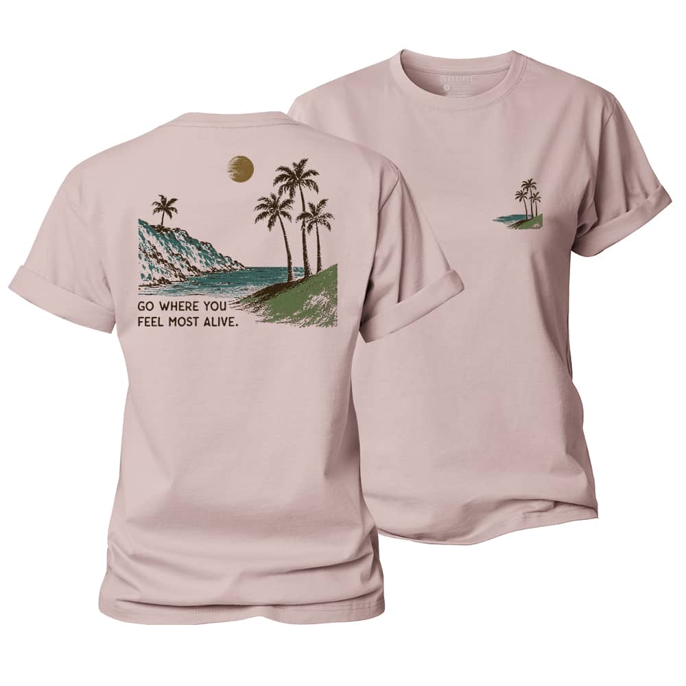 Feel Alive Women's Cotton T-Shirt
