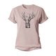 Twig Deer Women's Cotton T-Shirt