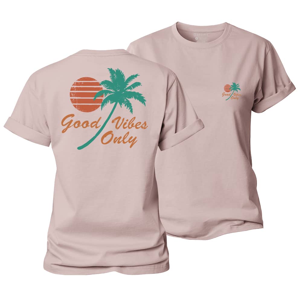 Good Vibes Only Women's Cotton T-Shirt