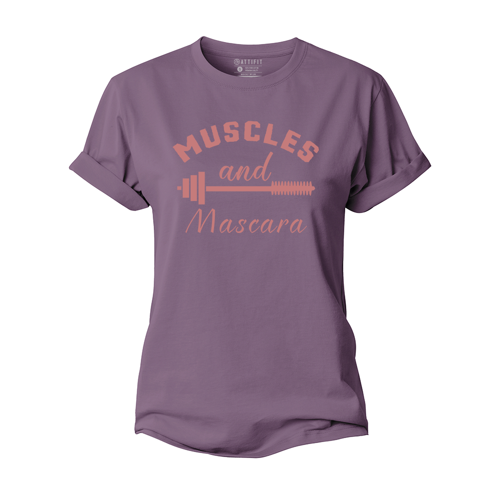 Muscles And Mascara Women's Cotton T-Shirt