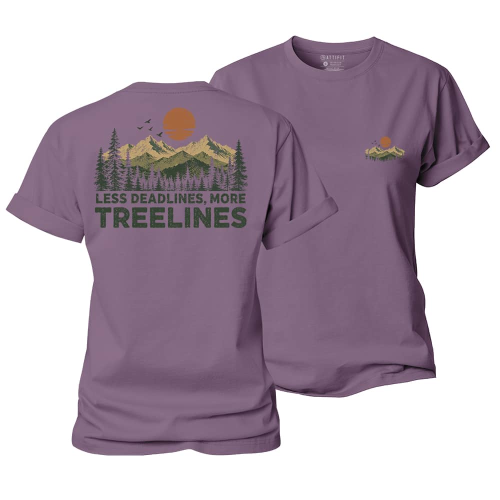 More Treelines Women's Cotton T-Shirt