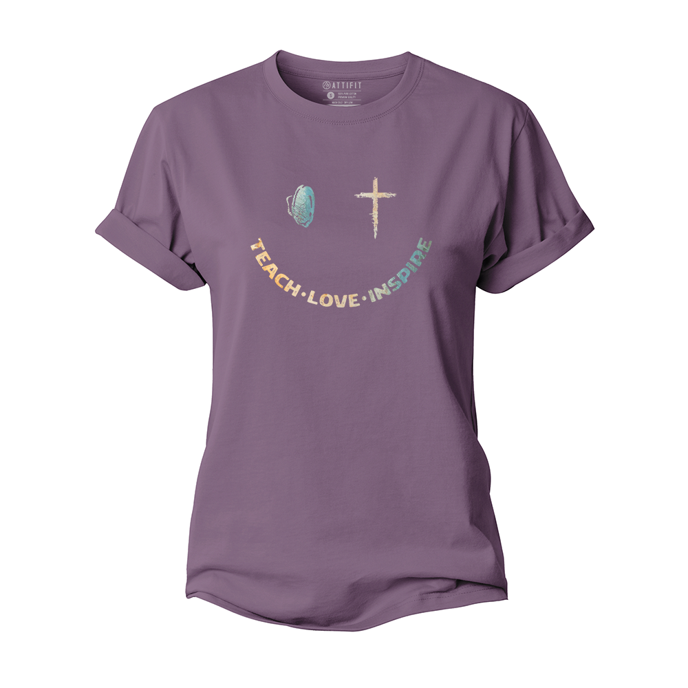 Teach Love Inspire Women's Cotton T-Shirt