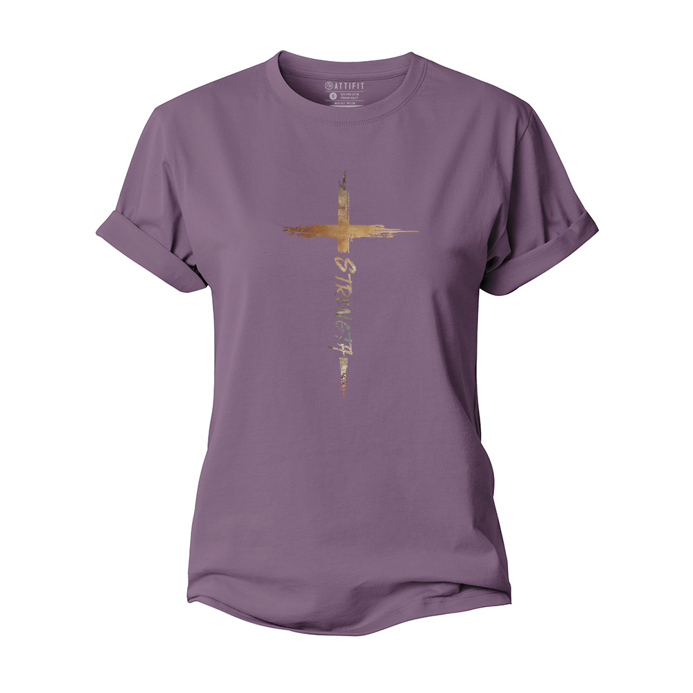 Strength Cross Women's Cotton T-Shirt
