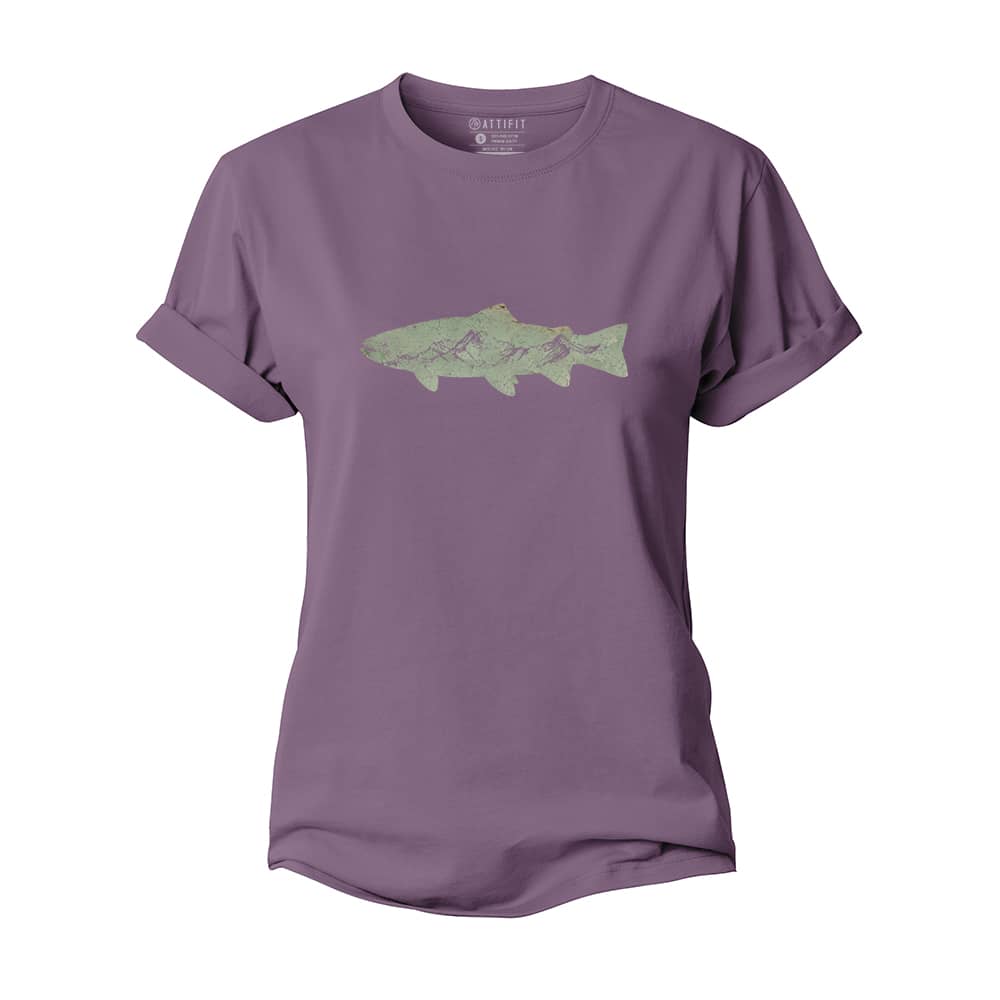 Fish Mountain Women's Cotton T-Shirt