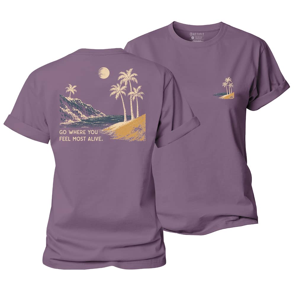 Feel Alive Women's Cotton T-Shirt