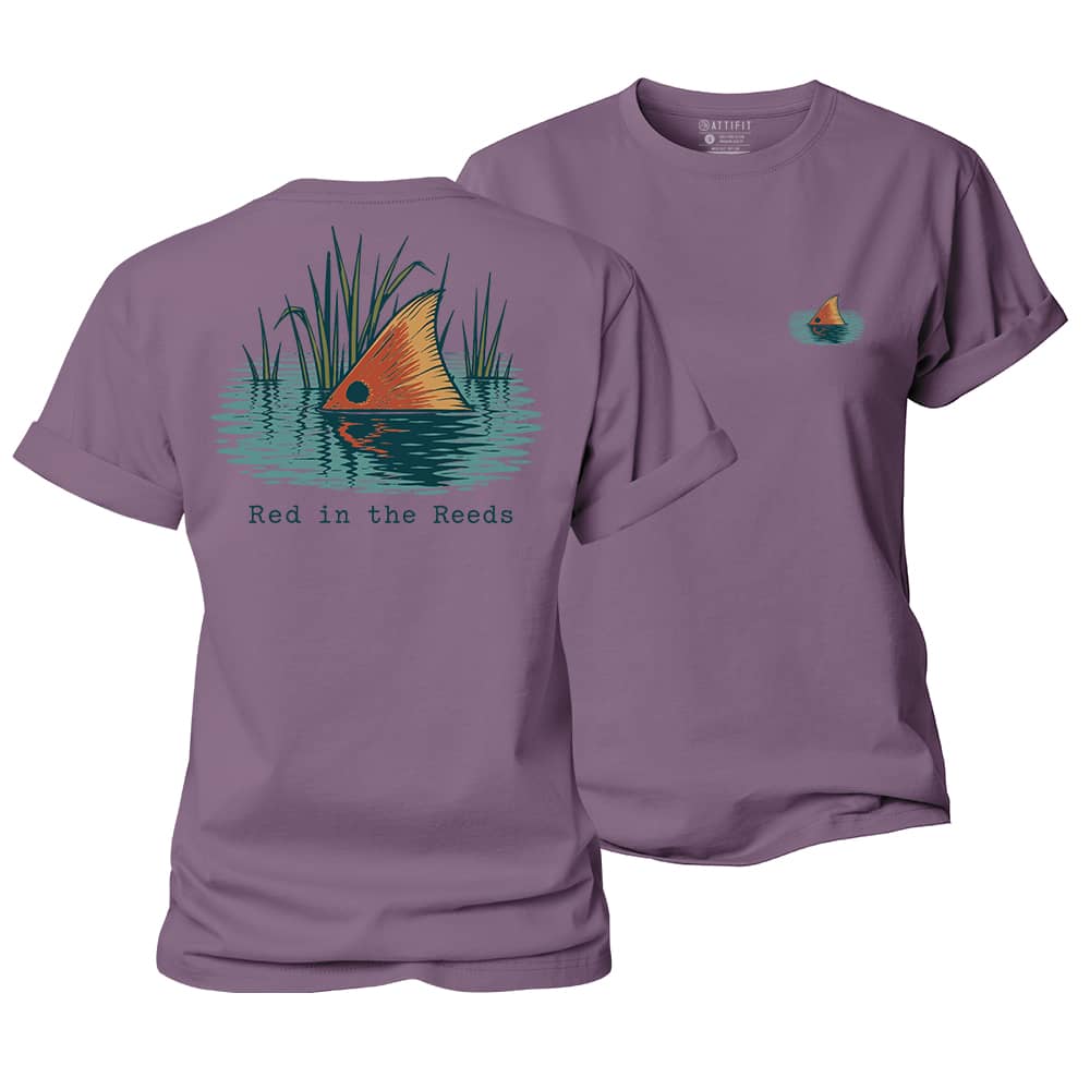 Red In The Reeds Women's Cotton T-Shirt