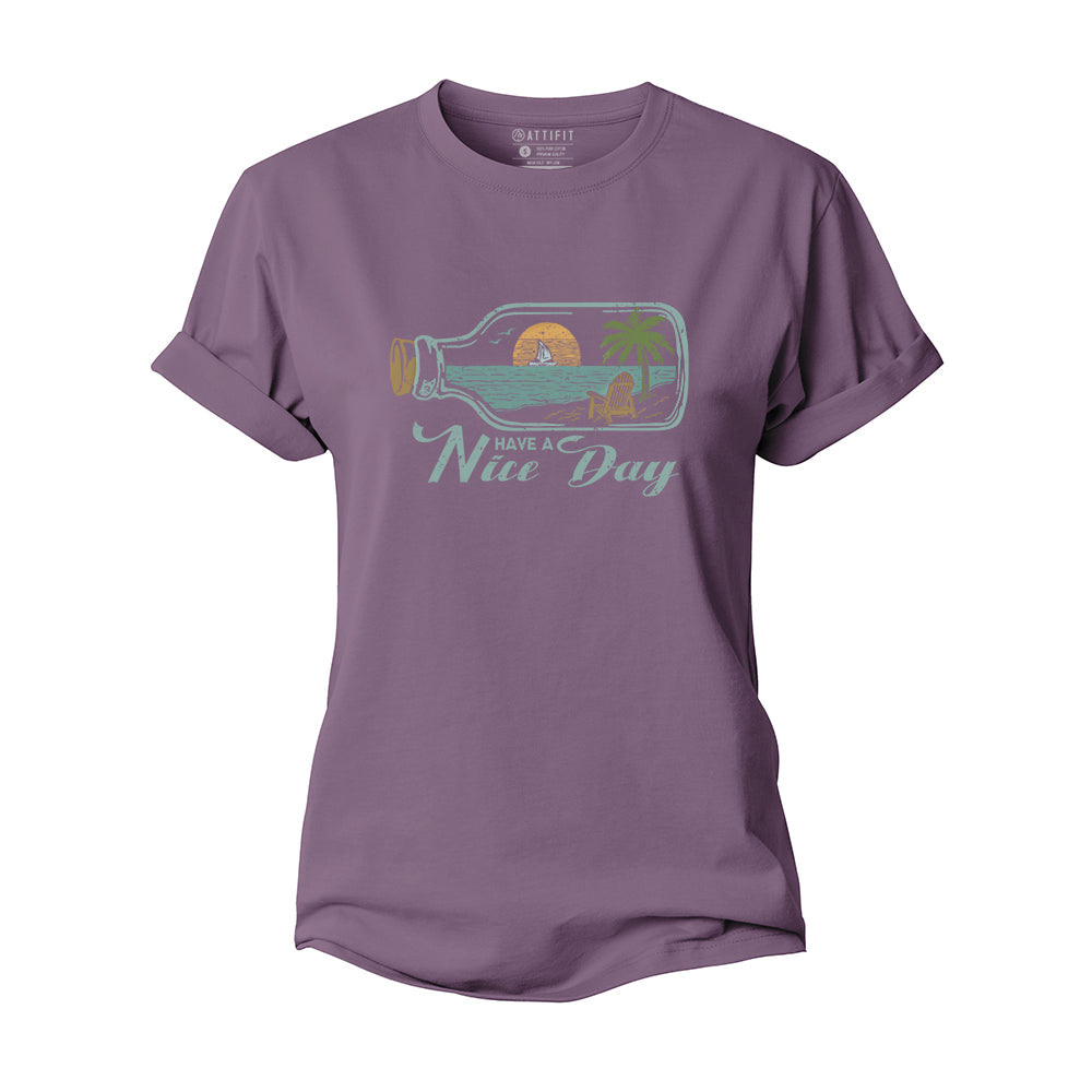 Nice Day Women's Cotton T-Shirt