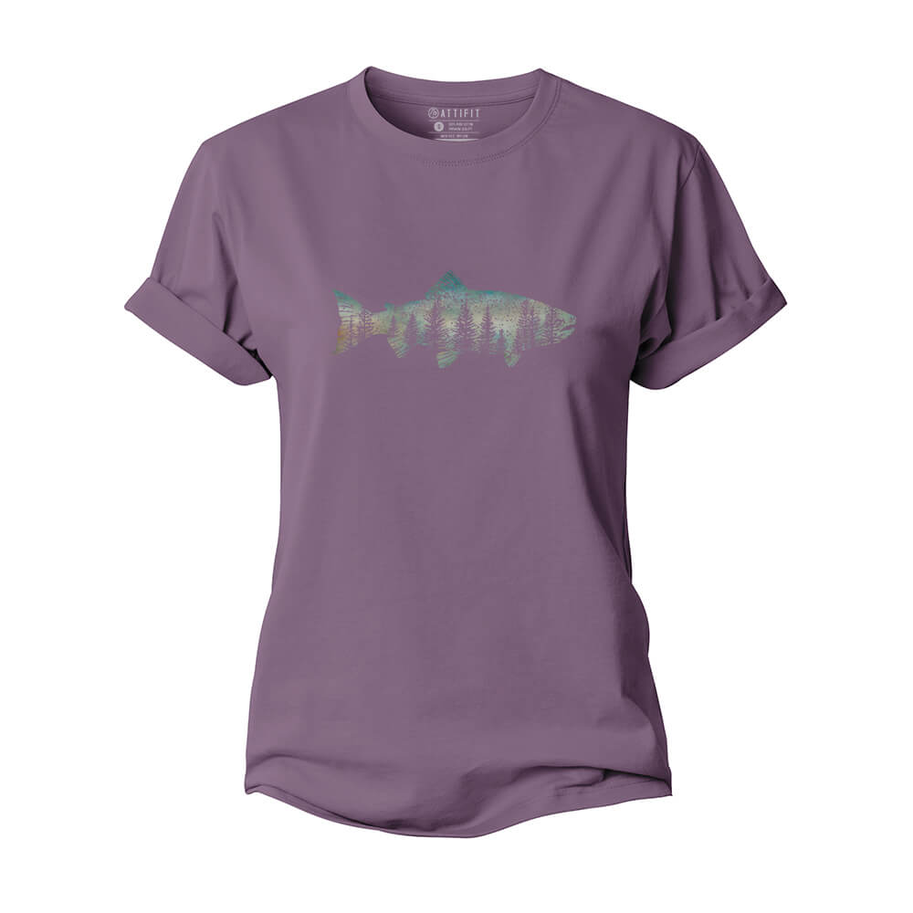Fish Of The Forest Women's Cotton T-Shirt