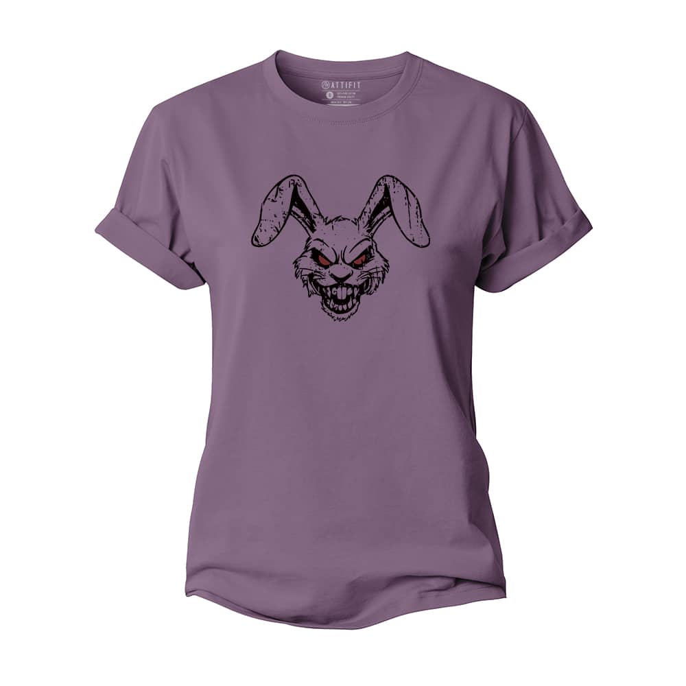 Fierce Bunny Women's Cotton T-Shirt