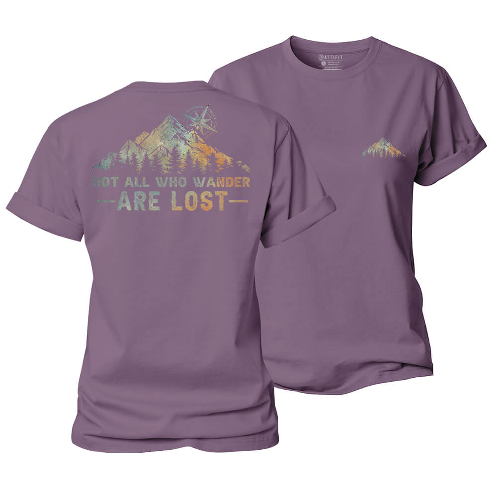 Wander Not Lost Women's Cotton T-Shirt