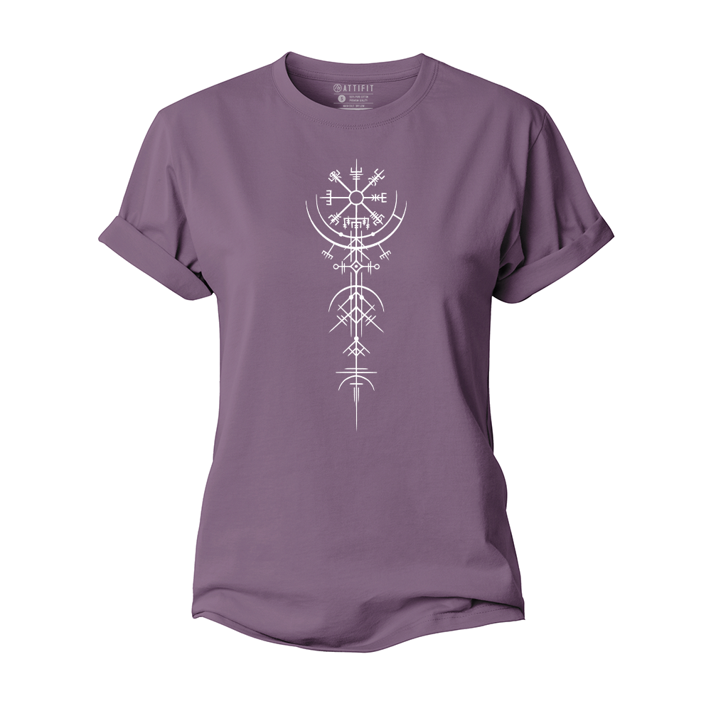 Vikings Compass Women's Cotton T-Shirt