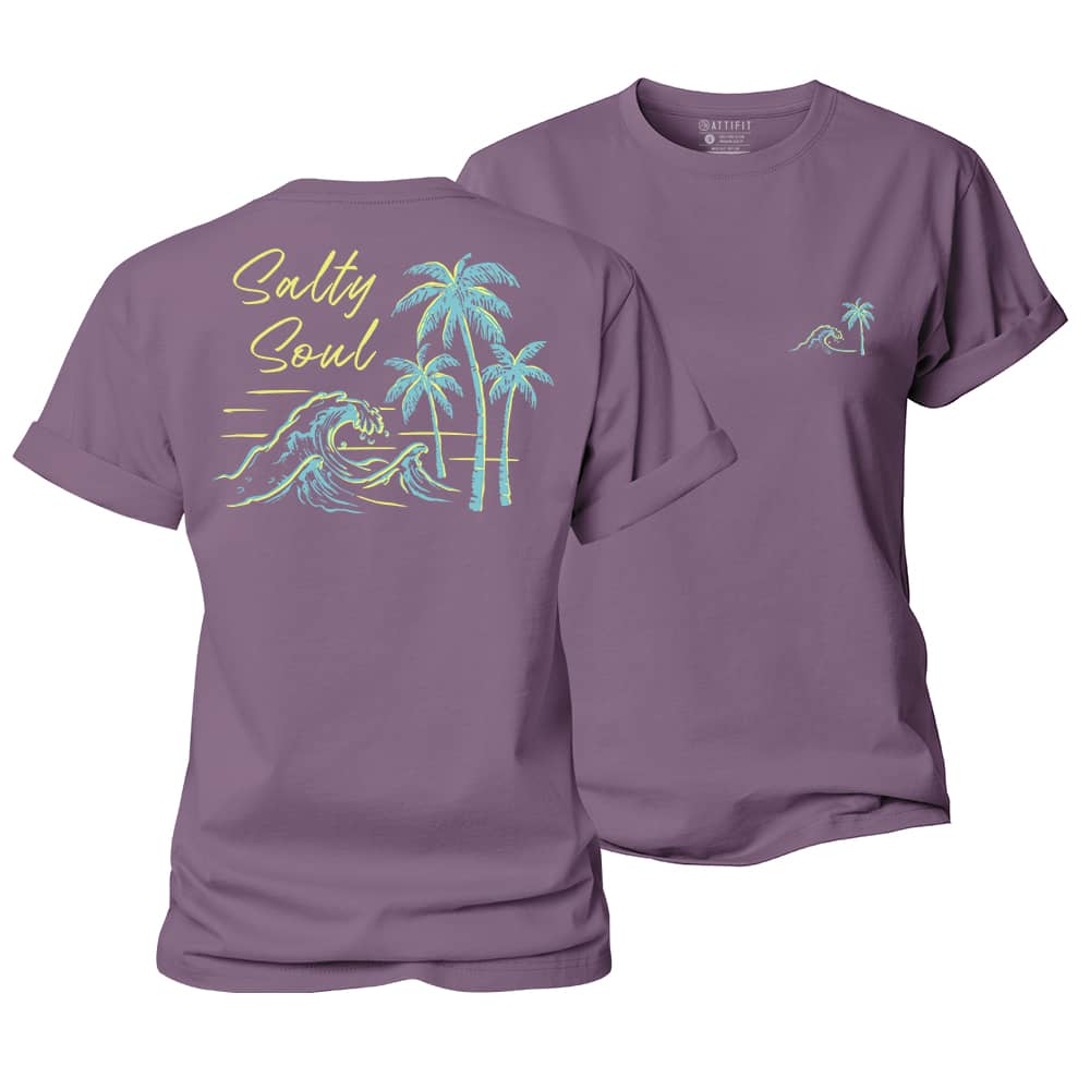 Salty Soul Women's Cotton T-Shirt