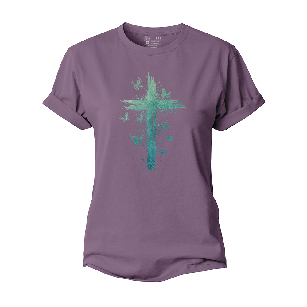 Cross of Renewal Women's Cotton T-Shirt