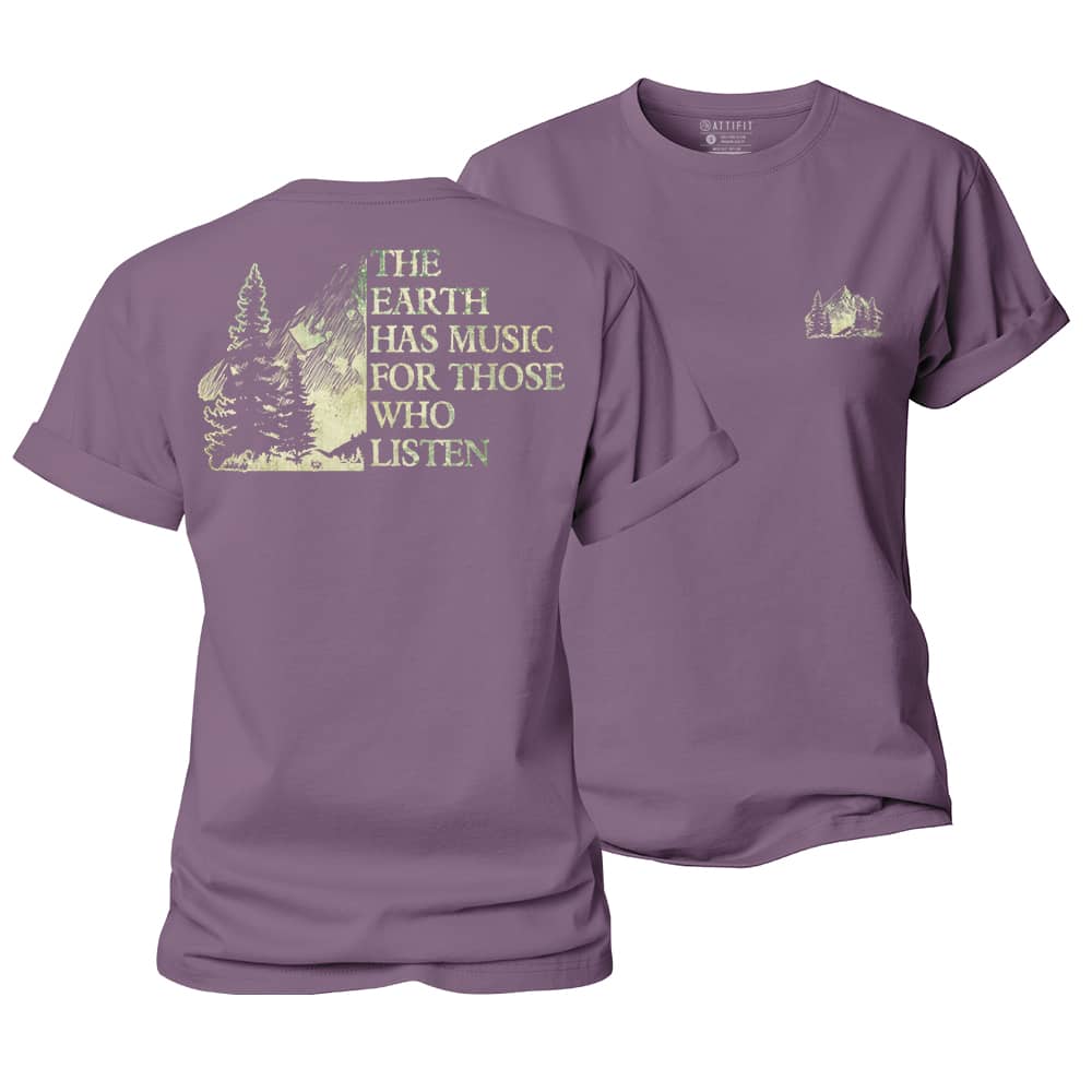 Earth Music Women's Cotton T-Shirt