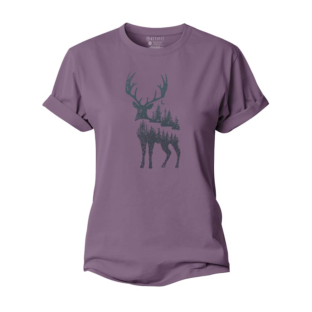 Christmas Forest Women's Cotton T-Shirt