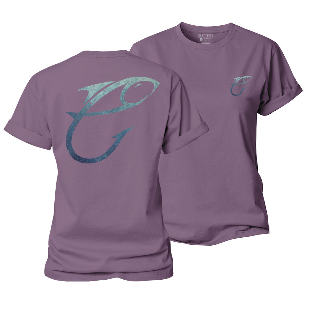 Fish And Hook Women's Cotton T-Shirt