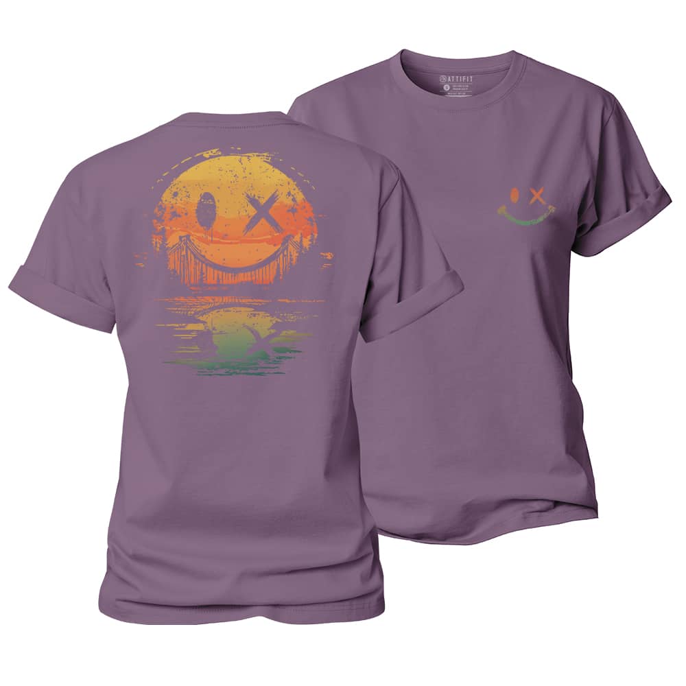 Smiley Lake Women's Cotton T-Shirt