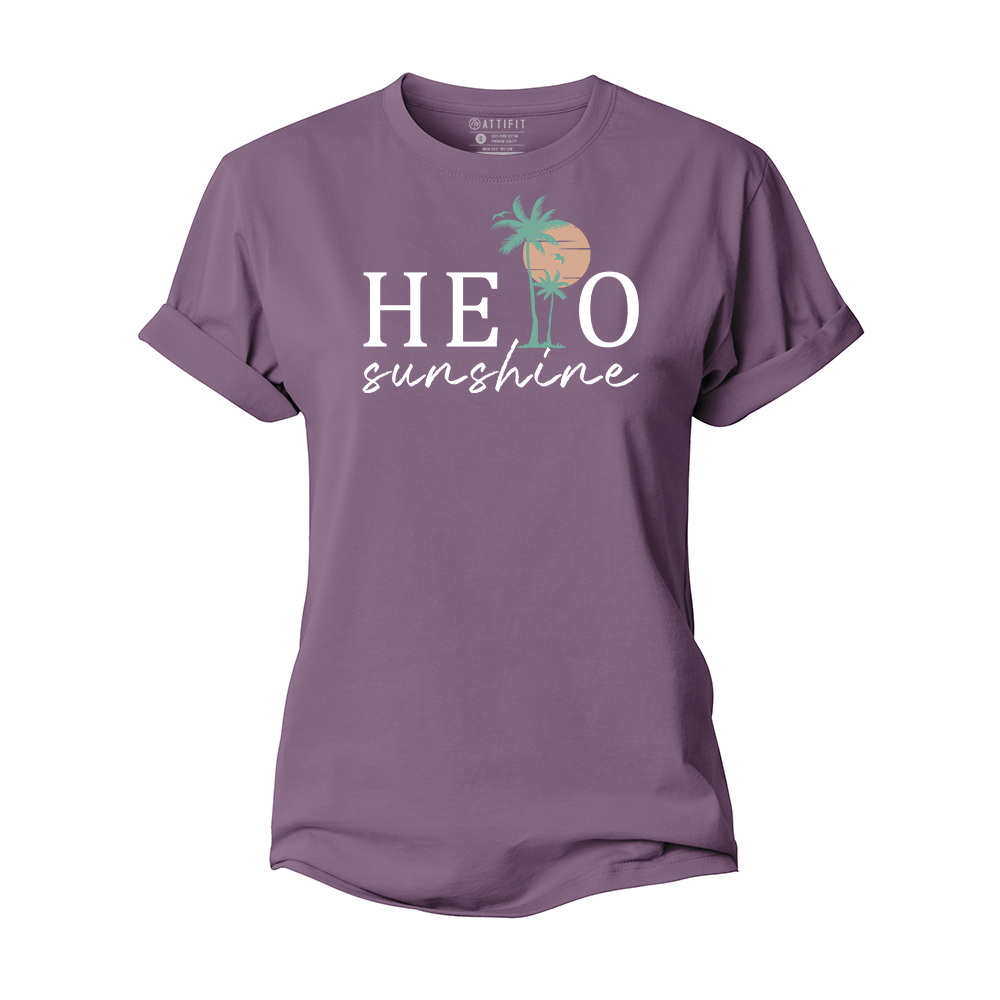 Hello Sunshine Women's Cotton T-Shirt
