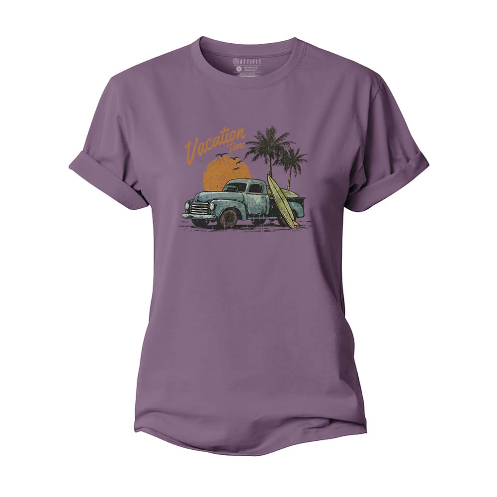 Vacation Time Women's Cotton T-Shirt
