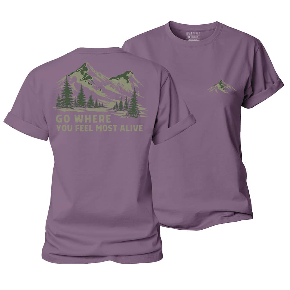 Go Where Alive Women's Cotton T-Shirt