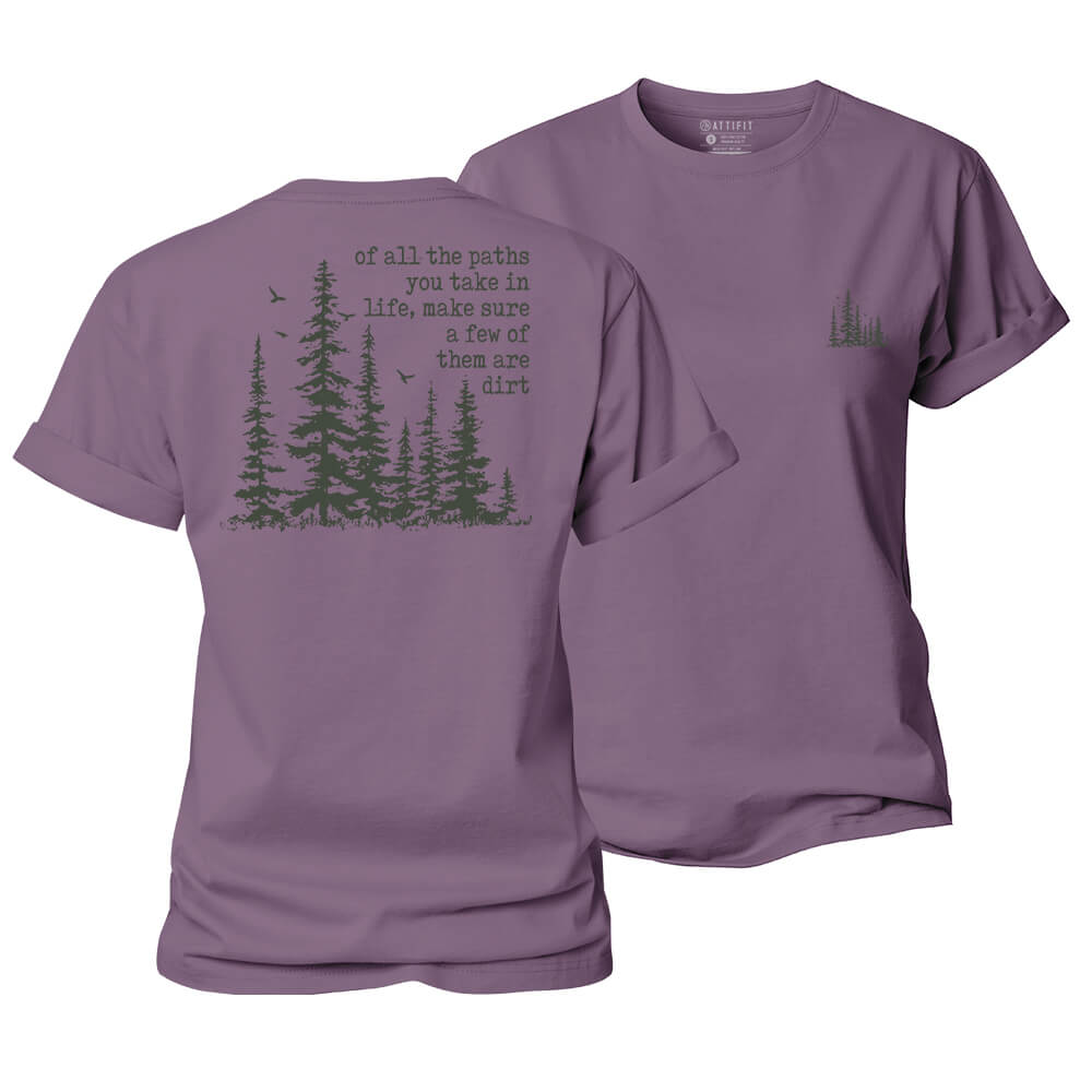 Dirt Path Women's Cotton T-Shirt