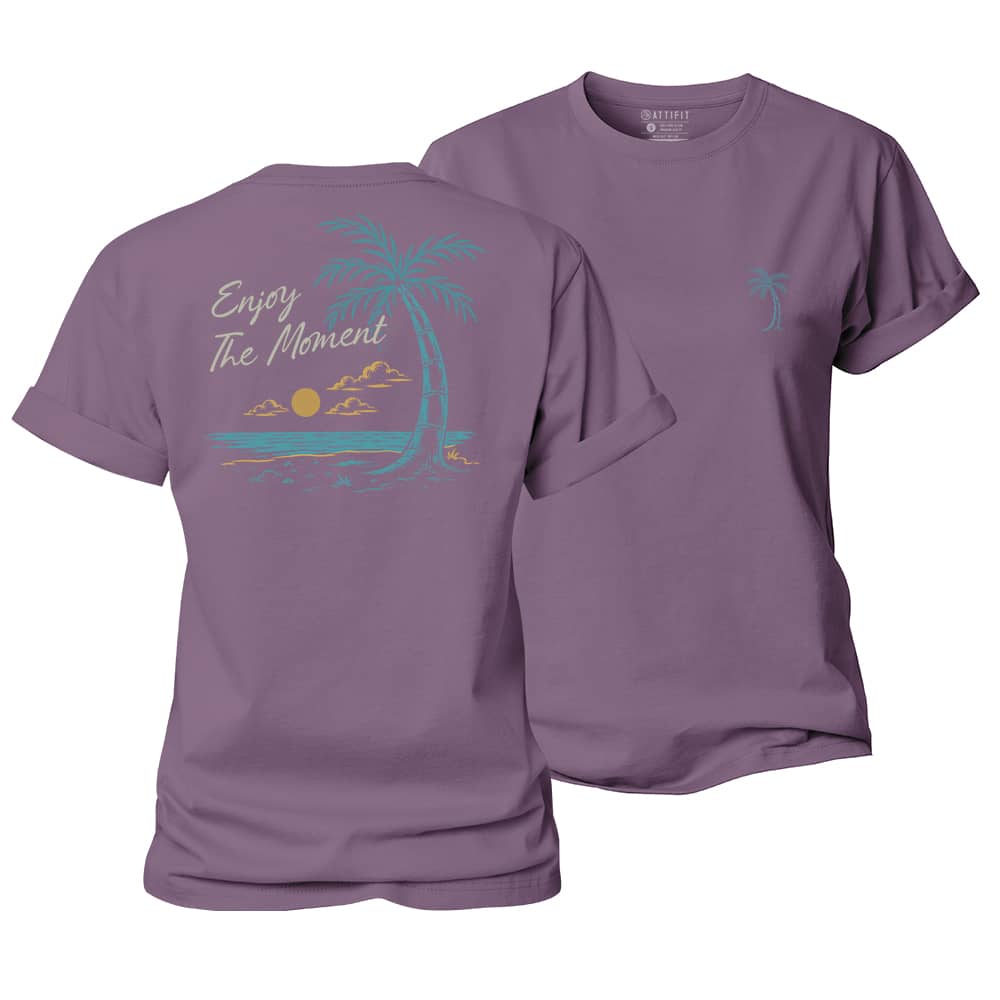 Enjoy The Moment Women's Cotton T-Shirt