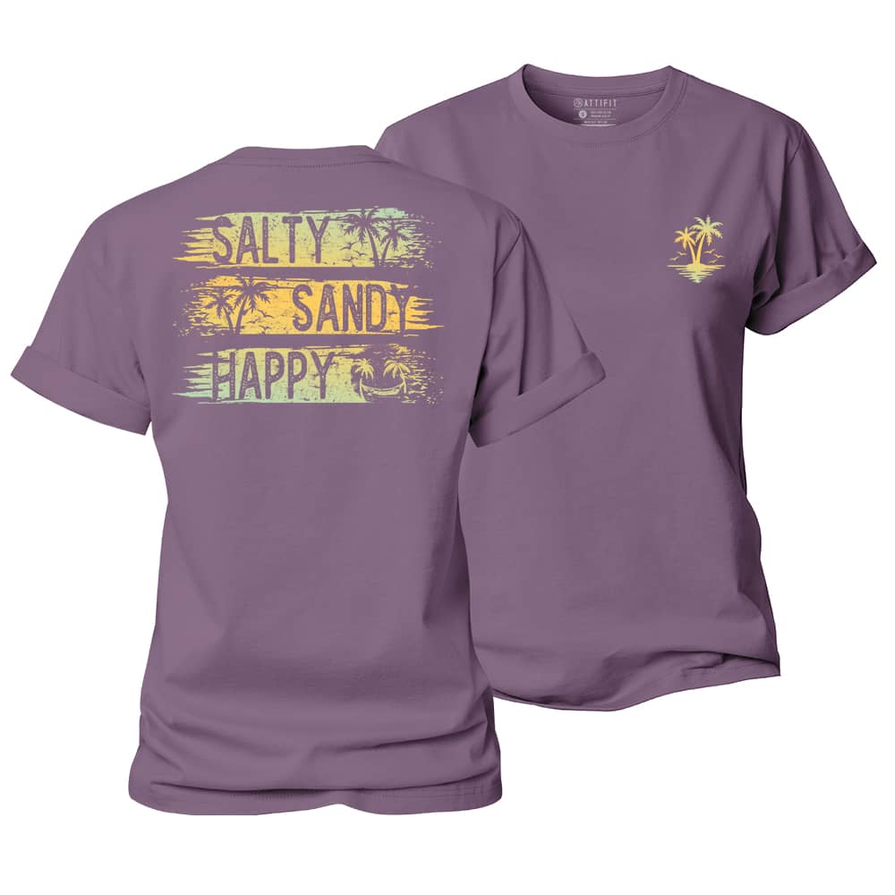 Salty Happy Women's Cotton T-Shirt