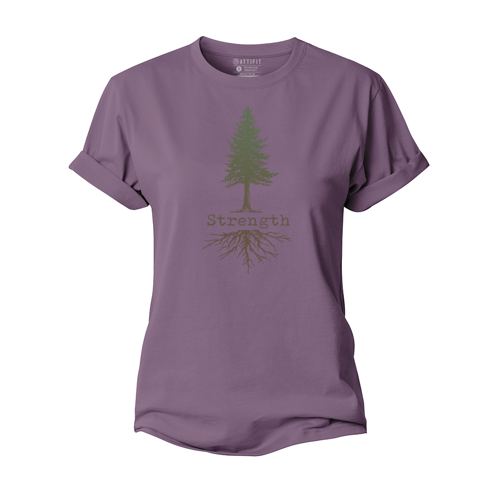 Strength of A Tree Women's Cotton T-Shirt