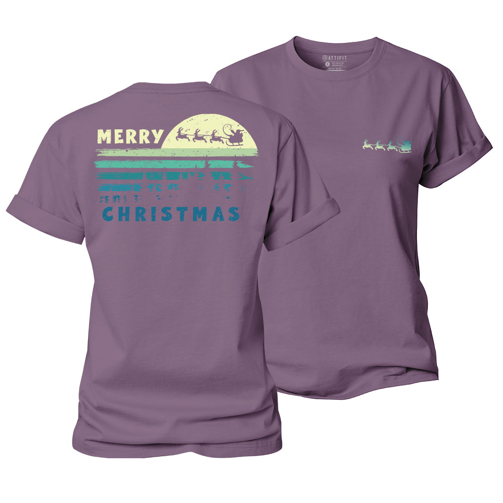 Merry Christmas Women's Cotton T-Shirt