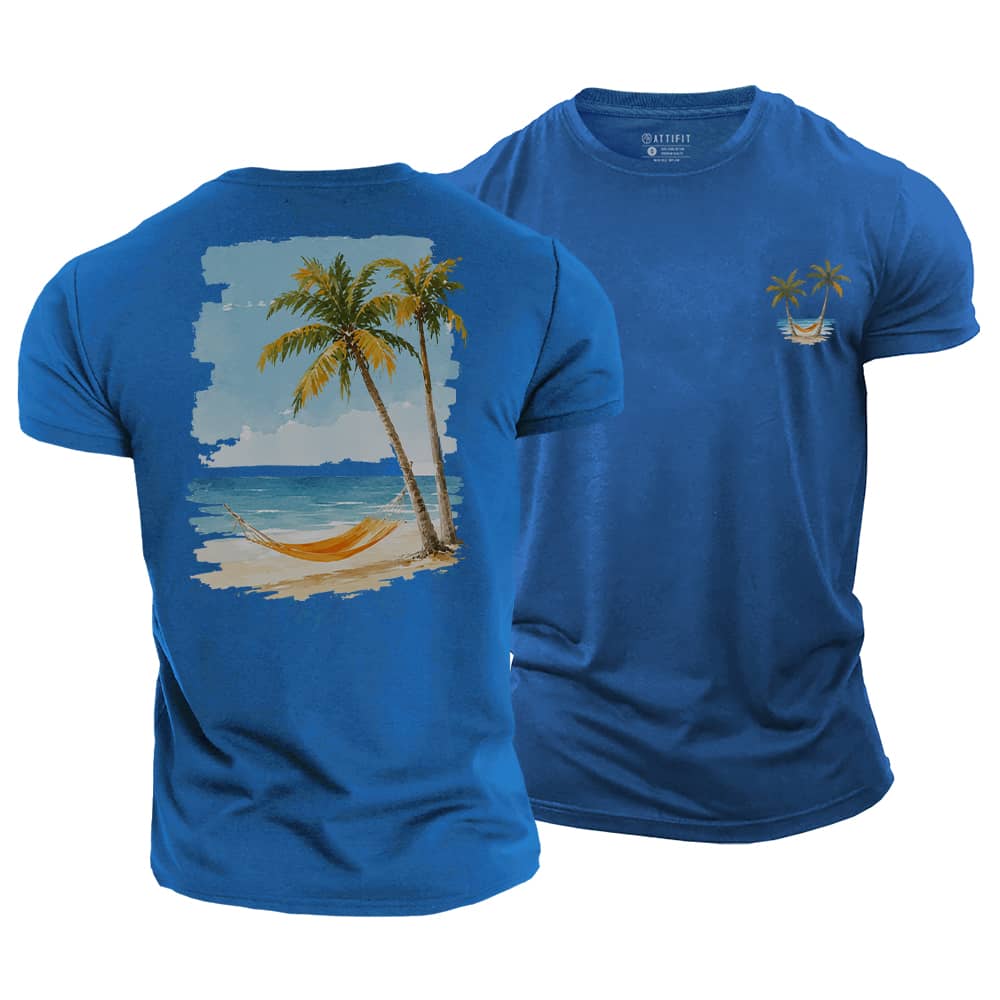 Coastal Unwind Cotton T-Shirt