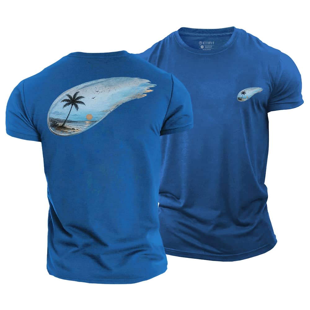 Shoreline Glow Cotton T-Shirt