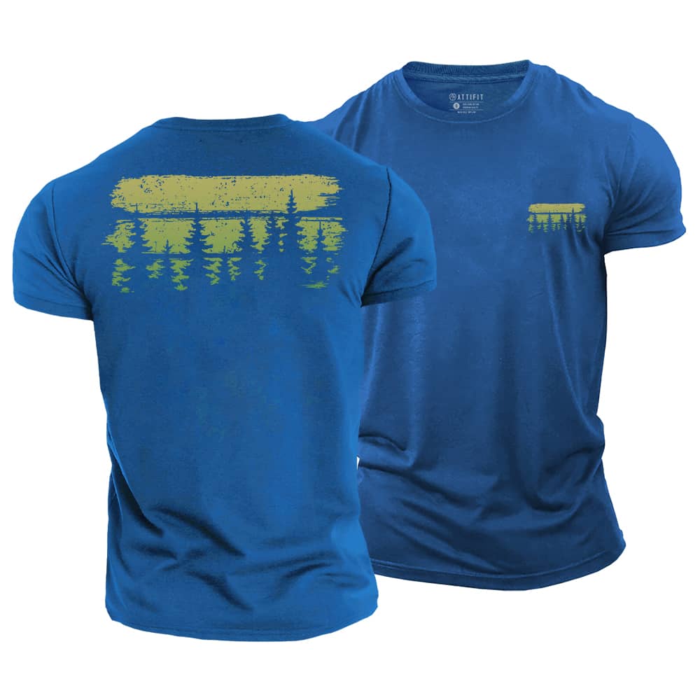 Green Forest Cotton T-Shirt