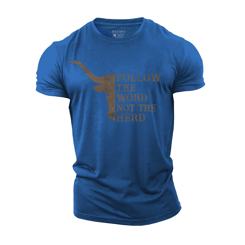 Follow The Word Cotton T-Shirt