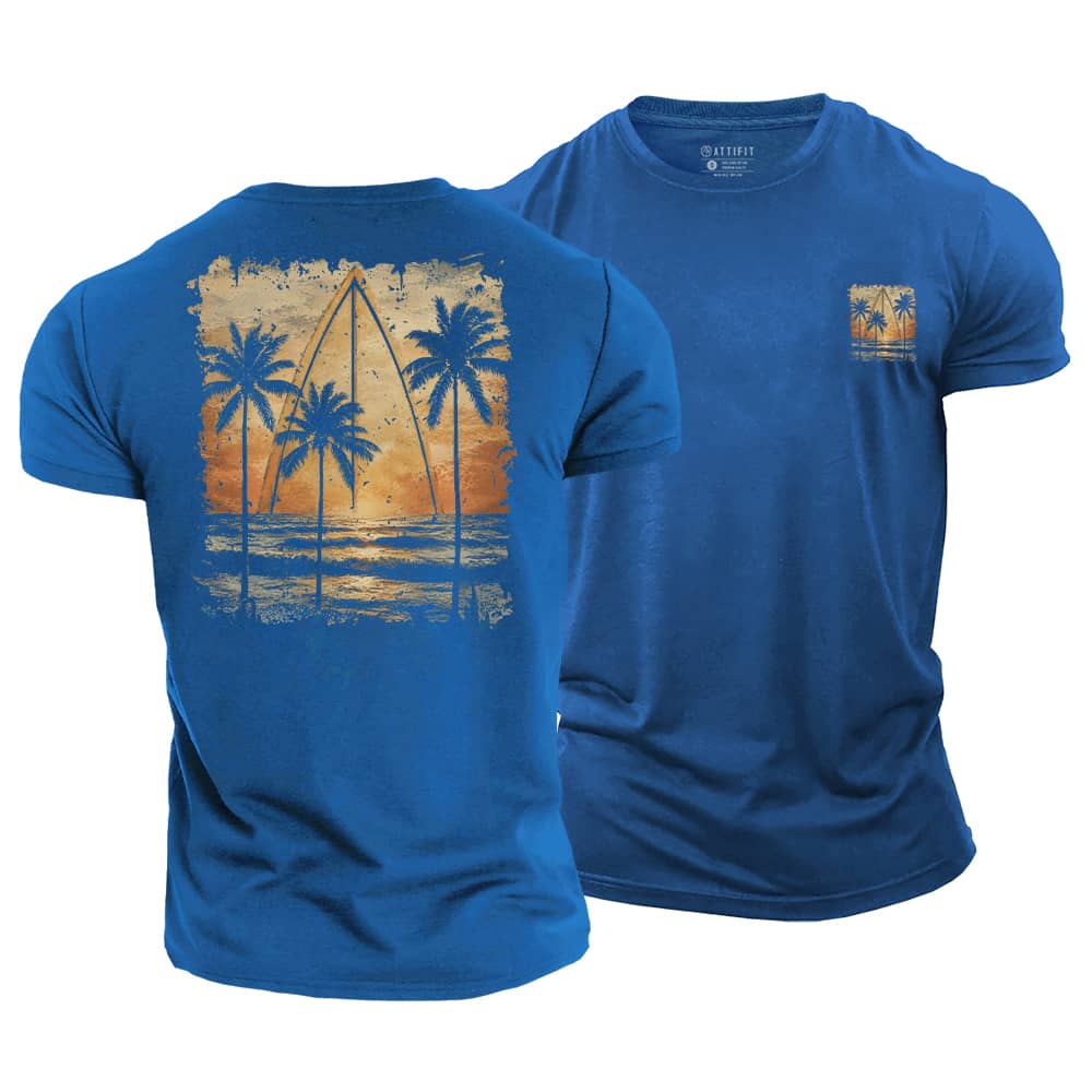 Sunset Session Cotton T-Shirt