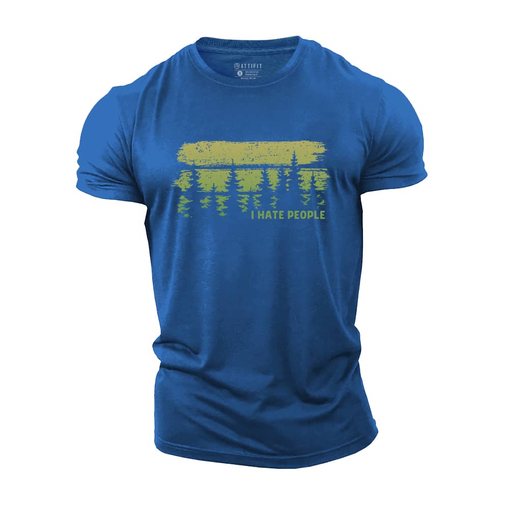 I Hate People Cotton T-Shirt