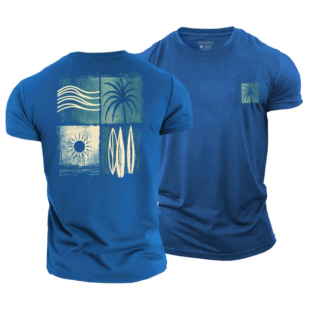 Coastal Icons Cotton T-Shirt