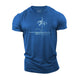 Blue Palm Cotton T-Shirt