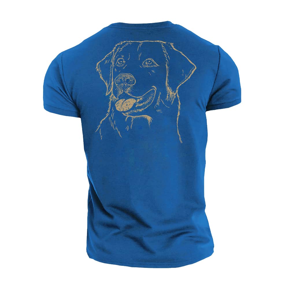 Simple Labrador Cotton T-Shirt