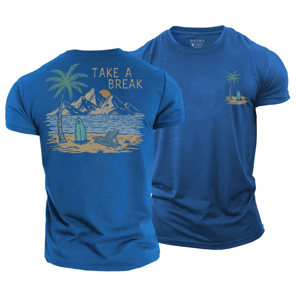 Take A Break Cotton T-Shirt