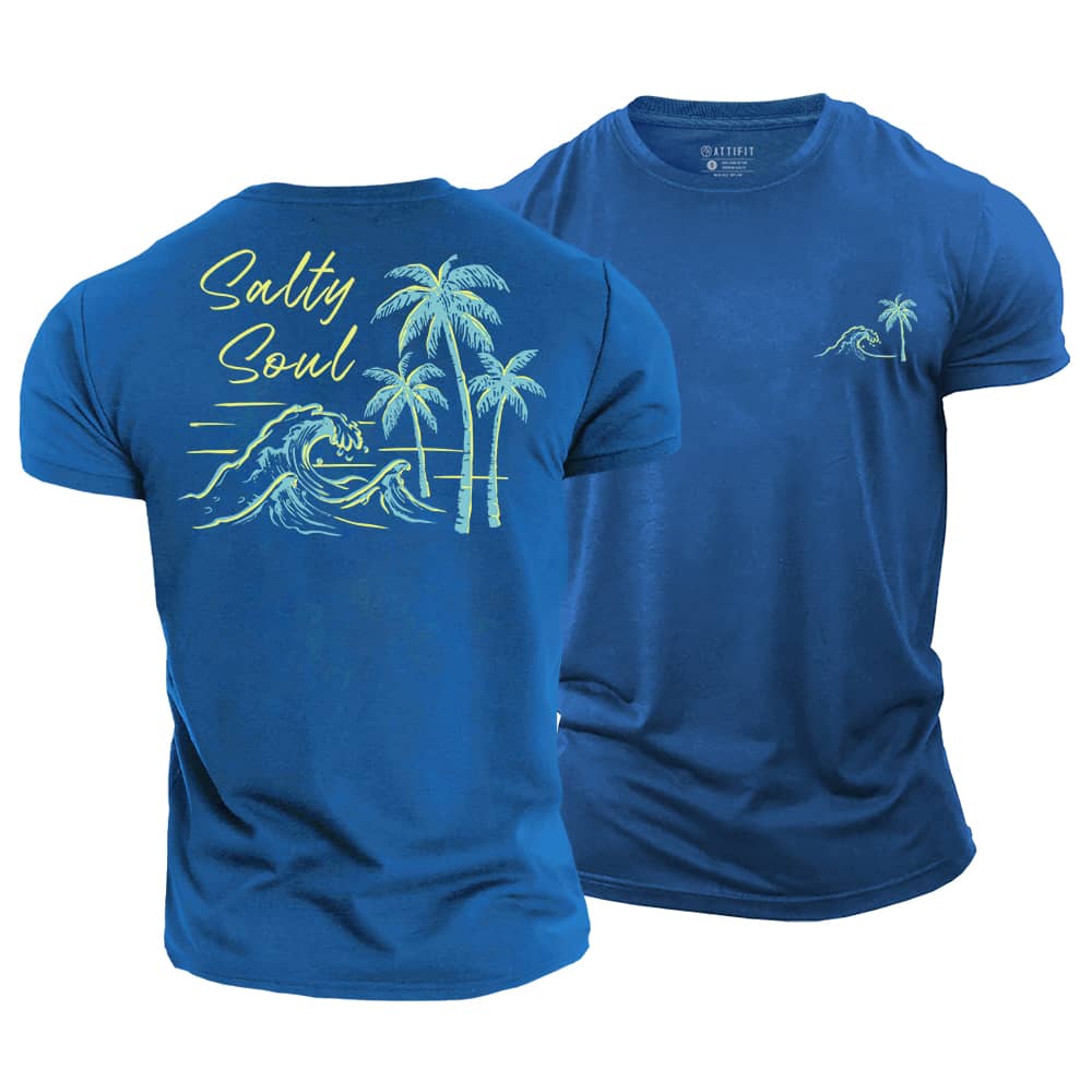 Salty Soul Cotton T-Shirt