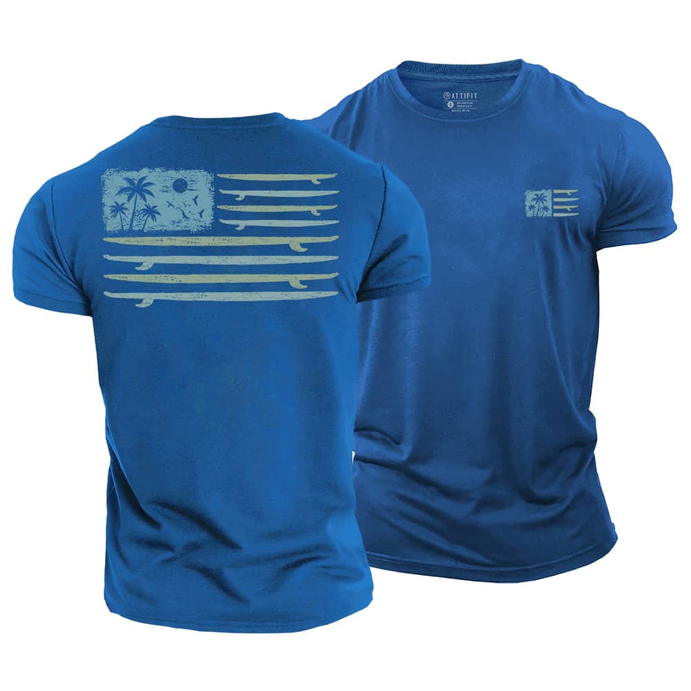 Surf Flag Cotton T-Shirt