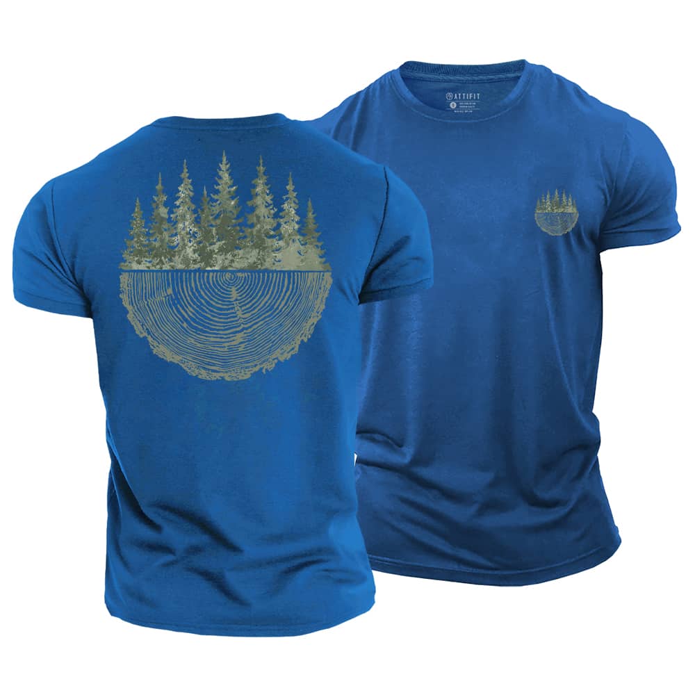 Forest Ring Cotton T-Shirt