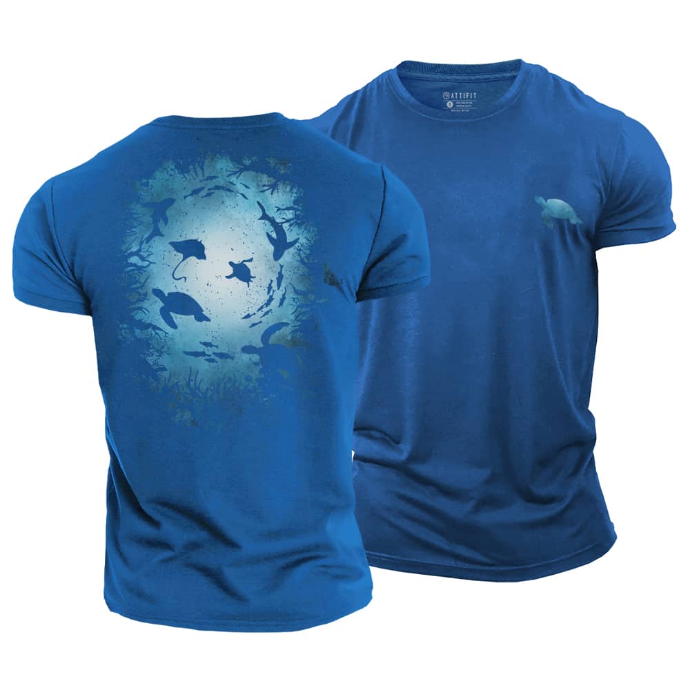Deep Sea Cotton T-Shirt